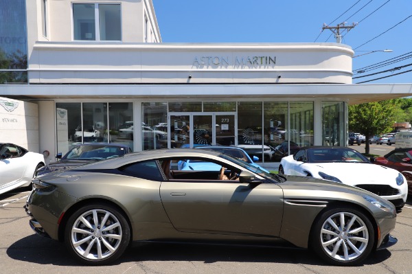 Used 2018 Aston Martin DB11 V8 for sale Sold at Bugatti of Greenwich in Greenwich CT 06830 22