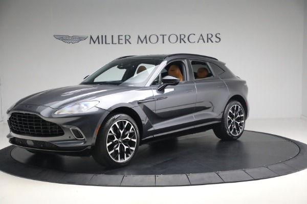 Used 2021 Aston Martin DBX for sale Sold at Bugatti of Greenwich in Greenwich CT 06830 1
