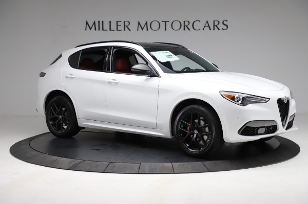 New 2021 Alfa Romeo Stelvio Ti Sport Q4 for sale Sold at Bugatti of Greenwich in Greenwich CT 06830 10