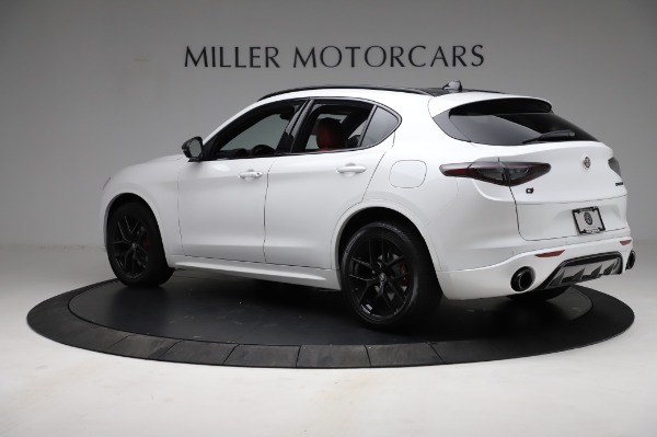 New 2021 Alfa Romeo Stelvio Ti Sport Q4 for sale Sold at Bugatti of Greenwich in Greenwich CT 06830 4