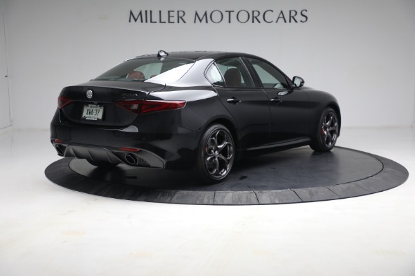 New 2021 Alfa Romeo Giulia Ti Sport Q4 for sale Sold at Bugatti of Greenwich in Greenwich CT 06830 8