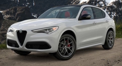 New 2021 Alfa Romeo Stelvio Ti Sport Q4 for sale Sold at Bugatti of Greenwich in Greenwich CT 06830 1