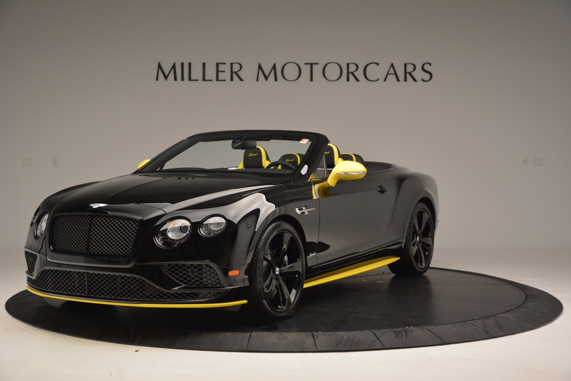 New 2017 Bentley Continental GT Speed Black Edition Convertible GT Speed for sale Sold at Bugatti of Greenwich in Greenwich CT 06830 1