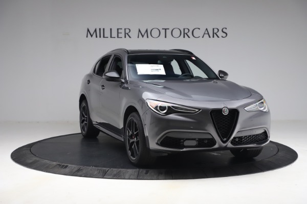 New 2021 Alfa Romeo Stelvio Ti Sport Q4 for sale Sold at Bugatti of Greenwich in Greenwich CT 06830 12