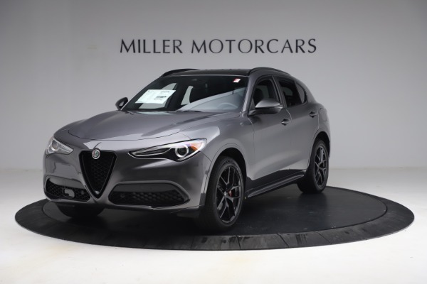 New 2021 Alfa Romeo Stelvio Ti Sport Q4 for sale Sold at Bugatti of Greenwich in Greenwich CT 06830 2