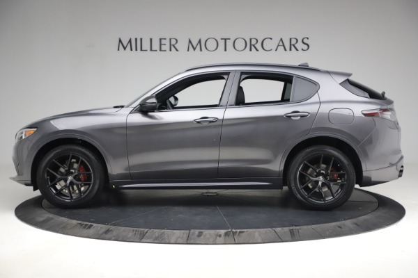 New 2021 Alfa Romeo Stelvio Ti Sport Q4 for sale Sold at Bugatti of Greenwich in Greenwich CT 06830 3