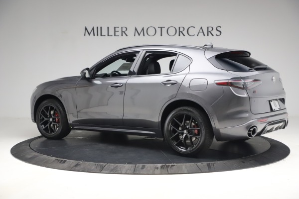 New 2021 Alfa Romeo Stelvio Ti Sport Q4 for sale Sold at Bugatti of Greenwich in Greenwich CT 06830 4