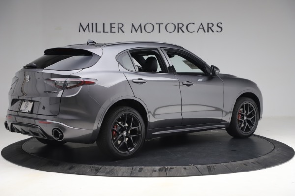 New 2021 Alfa Romeo Stelvio Ti Sport Q4 for sale Sold at Bugatti of Greenwich in Greenwich CT 06830 8