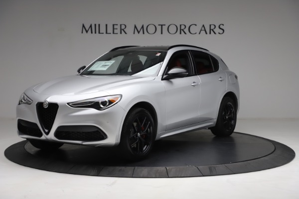 New 2021 Alfa Romeo Stelvio Ti Sport Q4 for sale Sold at Bugatti of Greenwich in Greenwich CT 06830 2