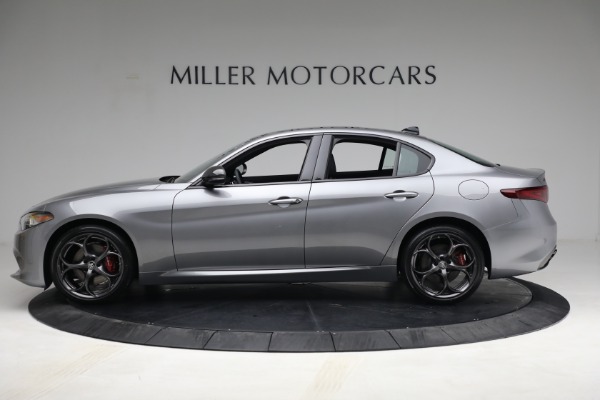 Used 2021 Alfa Romeo Giulia Ti Sport Q4 for sale Sold at Bugatti of Greenwich in Greenwich CT 06830 3