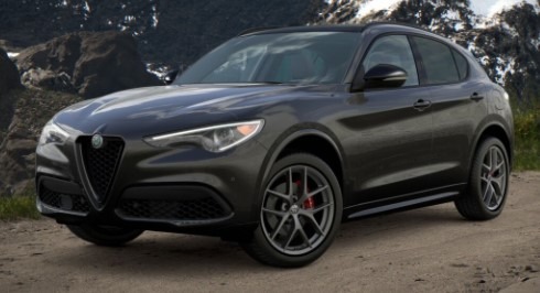 New 2021 Alfa Romeo Stelvio Ti Sport Q4 for sale Sold at Bugatti of Greenwich in Greenwich CT 06830 1