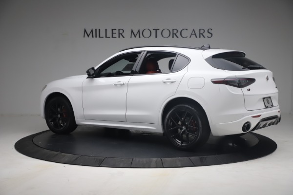 New 2021 Alfa Romeo Stelvio Ti Sport Q4 for sale Sold at Bugatti of Greenwich in Greenwich CT 06830 4