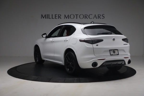 New 2021 Alfa Romeo Stelvio Ti Sport Q4 for sale Sold at Bugatti of Greenwich in Greenwich CT 06830 6