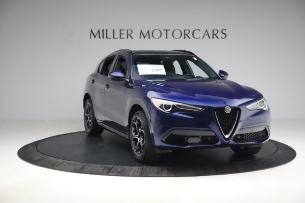 New 2021 Alfa Romeo Stelvio Ti Sport Q4 for sale Sold at Bugatti of Greenwich in Greenwich CT 06830 11