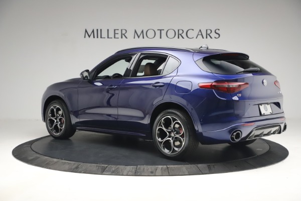 New 2021 Alfa Romeo Stelvio Ti Sport Q4 for sale Sold at Bugatti of Greenwich in Greenwich CT 06830 4