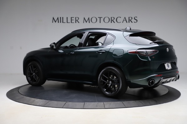 New 2021 Alfa Romeo Stelvio Ti Sport Q4 for sale Sold at Bugatti of Greenwich in Greenwich CT 06830 4