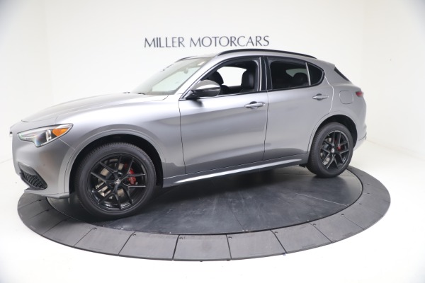 New 2021 Alfa Romeo Stelvio Ti Sport Q4 for sale Sold at Bugatti of Greenwich in Greenwich CT 06830 2