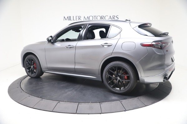 New 2021 Alfa Romeo Stelvio Ti Sport Q4 for sale Sold at Bugatti of Greenwich in Greenwich CT 06830 4