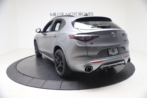 New 2021 Alfa Romeo Stelvio Ti Sport Q4 for sale Sold at Bugatti of Greenwich in Greenwich CT 06830 5