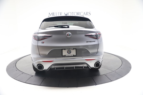 New 2021 Alfa Romeo Stelvio Ti Sport Q4 for sale Sold at Bugatti of Greenwich in Greenwich CT 06830 6