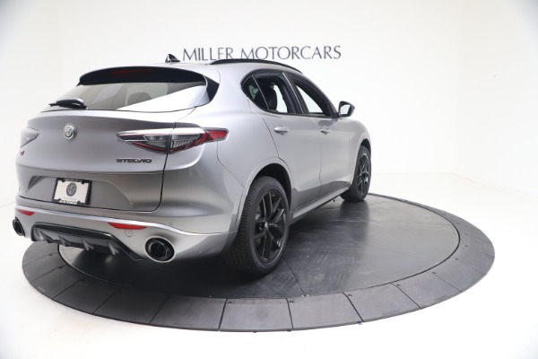 New 2021 Alfa Romeo Stelvio Ti Sport Q4 for sale Sold at Bugatti of Greenwich in Greenwich CT 06830 7