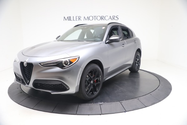 New 2021 Alfa Romeo Stelvio Ti Sport Q4 for sale Sold at Bugatti of Greenwich in Greenwich CT 06830 1