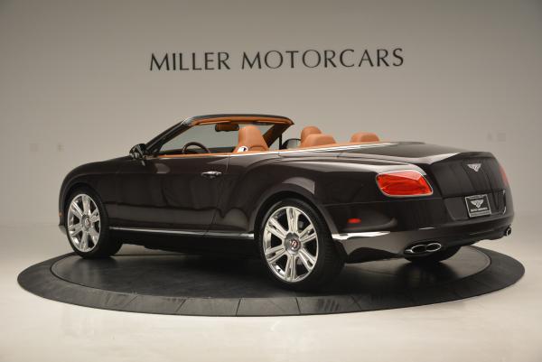 Used 2013 Bentley Continental GTC V8 for sale Sold at Bugatti of Greenwich in Greenwich CT 06830 4