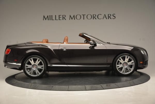 Used 2013 Bentley Continental GTC V8 for sale Sold at Bugatti of Greenwich in Greenwich CT 06830 9