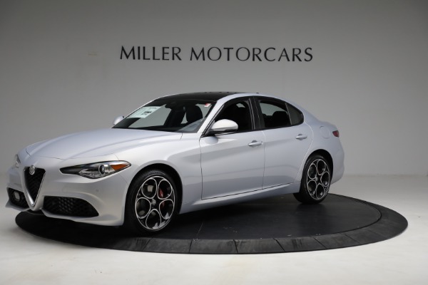 New 2021 Alfa Romeo Giulia Ti Sport Q4 for sale Sold at Bugatti of Greenwich in Greenwich CT 06830 1