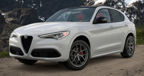 New 2021 Alfa Romeo Stelvio Ti Sport Q4 for sale Sold at Bugatti of Greenwich in Greenwich CT 06830 1