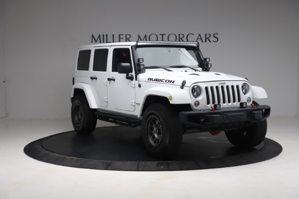 Used 2015 Jeep Wrangler Unlimited Rubicon Hard Rock for sale Sold at Bugatti of Greenwich in Greenwich CT 06830 11