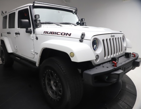 Used 2015 Jeep Wrangler Unlimited Rubicon Hard Rock for sale Sold at Bugatti of Greenwich in Greenwich CT 06830 13