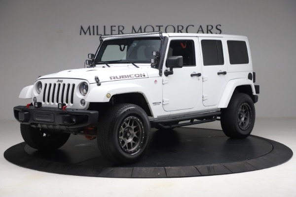 Used 2015 Jeep Wrangler Unlimited Rubicon Hard Rock for sale Sold at Bugatti of Greenwich in Greenwich CT 06830 2