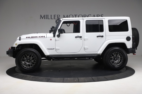 Used 2015 Jeep Wrangler Unlimited Rubicon Hard Rock for sale Sold at Bugatti of Greenwich in Greenwich CT 06830 3