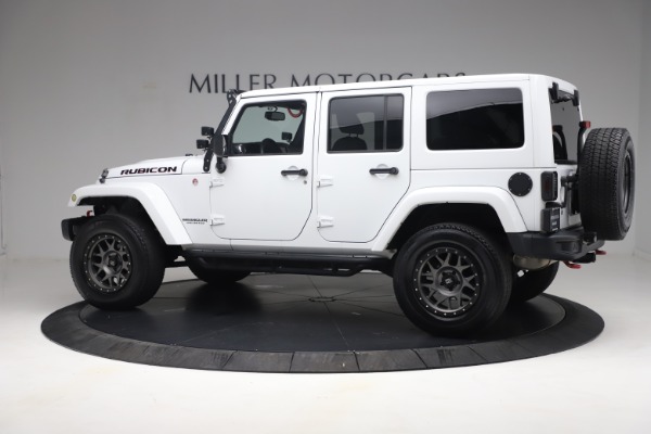 Used 2015 Jeep Wrangler Unlimited Rubicon Hard Rock for sale Sold at Bugatti of Greenwich in Greenwich CT 06830 4