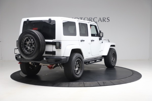 Used 2015 Jeep Wrangler Unlimited Rubicon Hard Rock for sale Sold at Bugatti of Greenwich in Greenwich CT 06830 7
