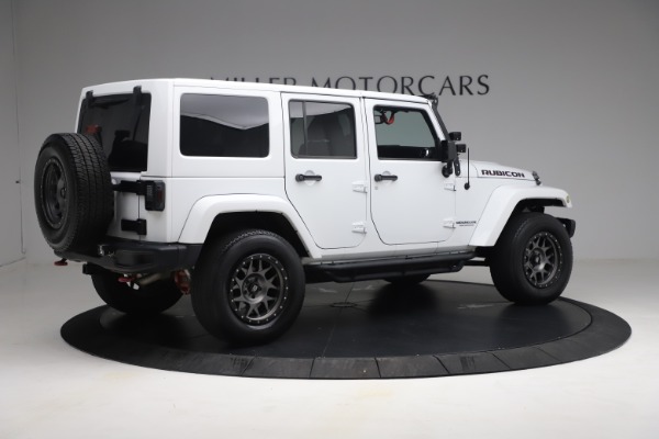 Used 2015 Jeep Wrangler Unlimited Rubicon Hard Rock for sale Sold at Bugatti of Greenwich in Greenwich CT 06830 8