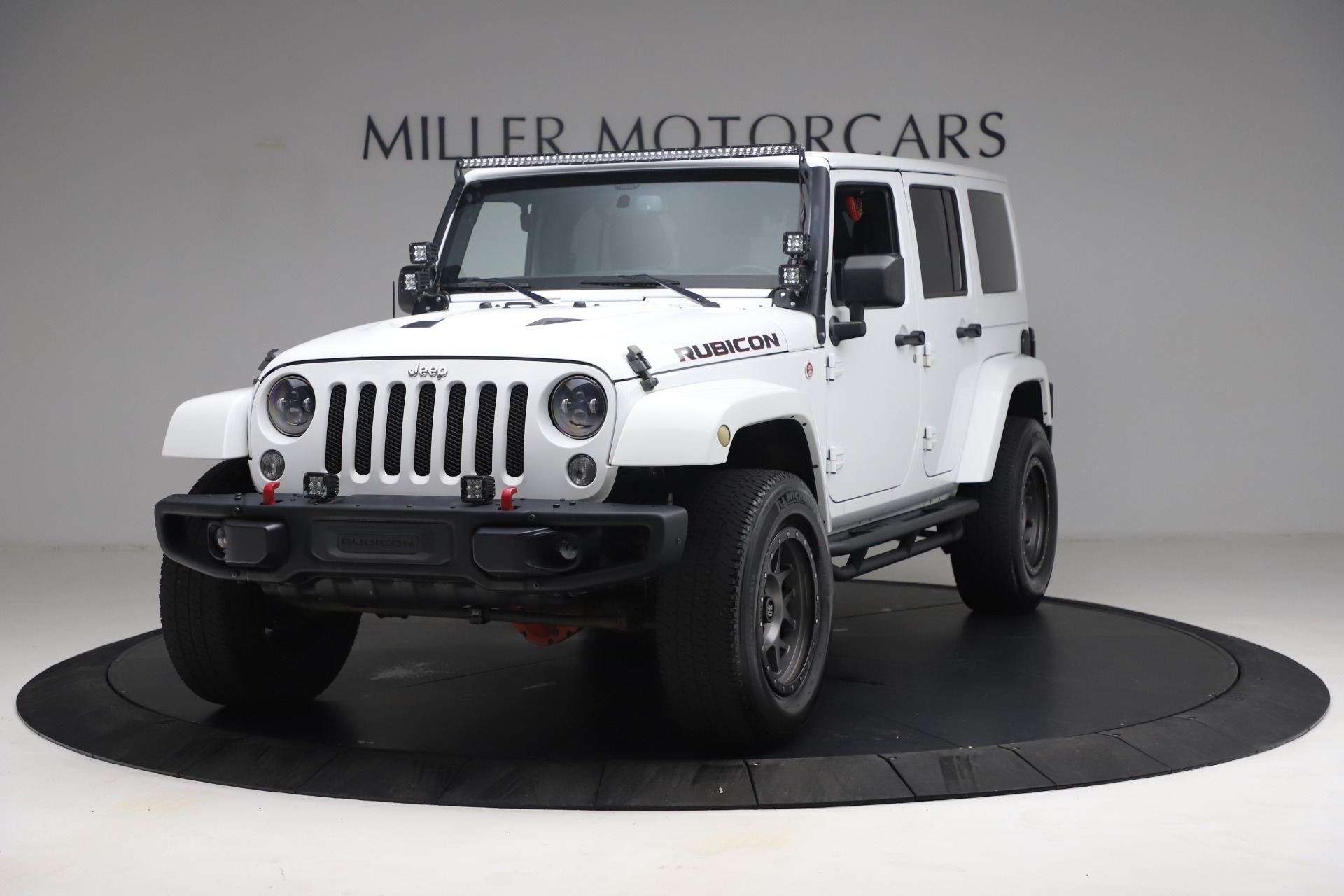 Used 2015 Jeep Wrangler Unlimited Rubicon Hard Rock for sale Sold at Bugatti of Greenwich in Greenwich CT 06830 1