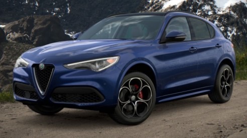 New 2021 Alfa Romeo Stelvio Ti Q4 for sale Sold at Bugatti of Greenwich in Greenwich CT 06830 1