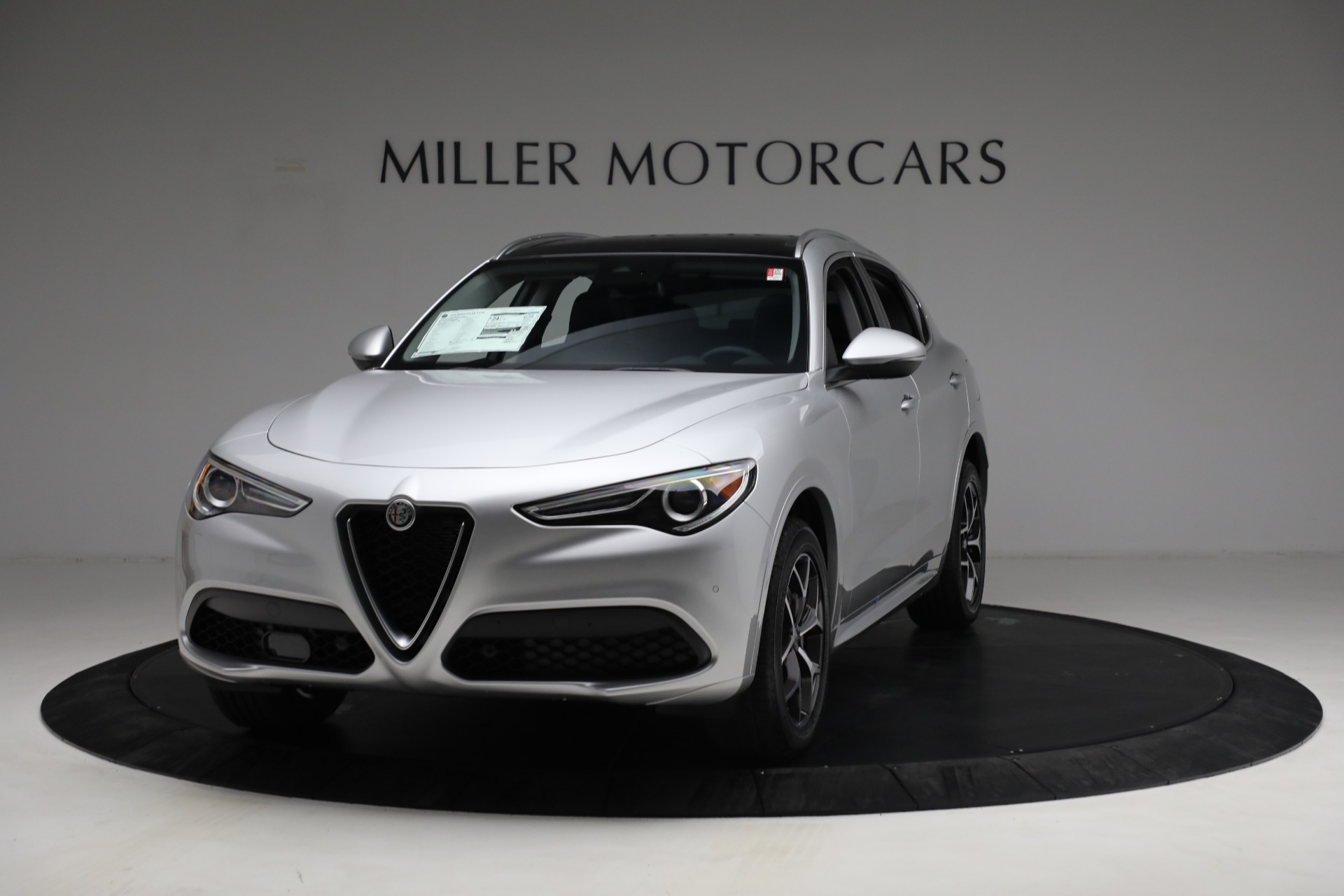 New 2021 Alfa Romeo Stelvio Ti Q4 for sale Sold at Bugatti of Greenwich in Greenwich CT 06830 1