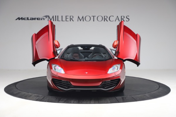 Used 2013 McLaren MP4-12C Spider for sale Sold at Bugatti of Greenwich in Greenwich CT 06830 13