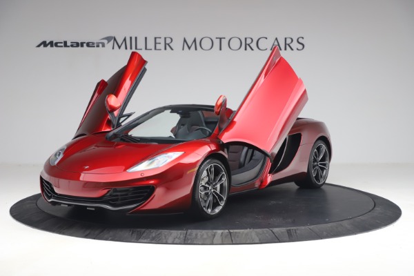 Used 2013 McLaren MP4-12C Spider for sale Sold at Bugatti of Greenwich in Greenwich CT 06830 14