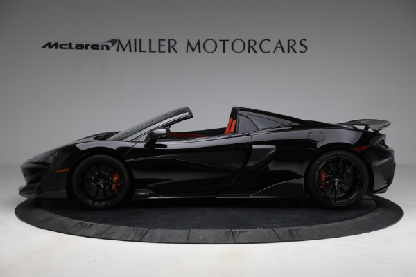 Used 2020 McLaren 600LT Spider for sale Sold at Bugatti of Greenwich in Greenwich CT 06830 3