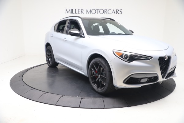 New 2021 Alfa Romeo Stelvio Ti Sport Q4 for sale Sold at Bugatti of Greenwich in Greenwich CT 06830 11