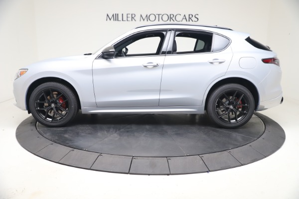 New 2021 Alfa Romeo Stelvio Ti Sport Q4 for sale Sold at Bugatti of Greenwich in Greenwich CT 06830 3