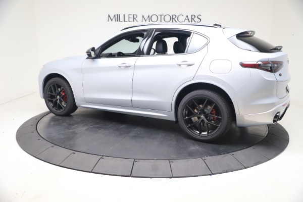 New 2021 Alfa Romeo Stelvio Ti Sport Q4 for sale Sold at Bugatti of Greenwich in Greenwich CT 06830 4