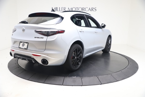 New 2021 Alfa Romeo Stelvio Ti Sport Q4 for sale Sold at Bugatti of Greenwich in Greenwich CT 06830 7