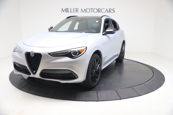 New 2021 Alfa Romeo Stelvio Ti Sport Q4 for sale Sold at Bugatti of Greenwich in Greenwich CT 06830 1