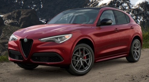 New 2021 Alfa Romeo Stelvio Ti Q4 for sale Sold at Bugatti of Greenwich in Greenwich CT 06830 1