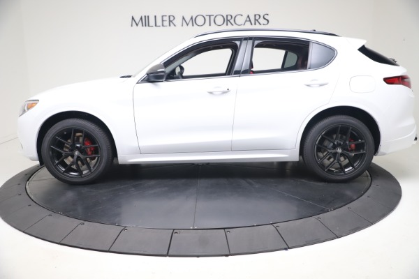 New 2021 Alfa Romeo Stelvio Ti Q4 for sale Sold at Bugatti of Greenwich in Greenwich CT 06830 3